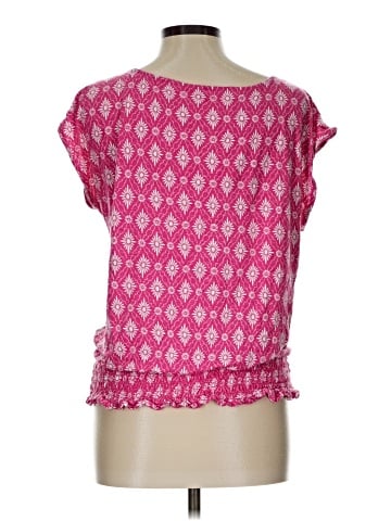 Ann Taylor LOFT Outlet Short Sleeve Blouse (view 2)