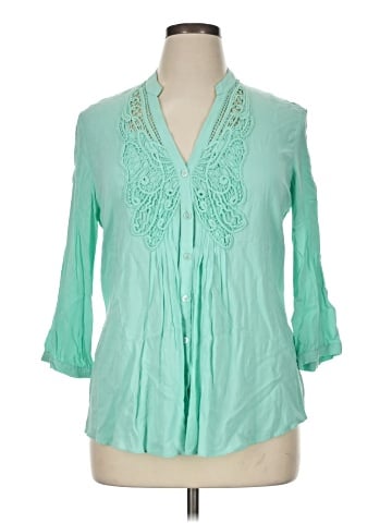 Spense 3/4 Sleeve Blouse (view 1)