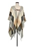 Steve Madden 100% Acrylic Tan Poncho One size - photo 1