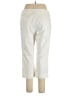 Chaps 100% Cotton Solid Ivory Casual Pants Size 14 - photo 2