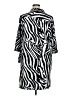 Foxcroft Animal Print Silver Casual Dress Size XL - photo 2