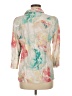 JM Collection Color Block Ivory 3/4 Sleeve Blouse Size 8 - photo 2