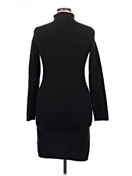 knee length dresses for ladies French Connection Black Lace Sleeve and Side Cut Outs Dress- Size 4 – The  Saved Collection main image 1