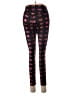 Pam & Gela Hearts Black Active Pants Size M - photo 2