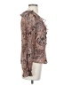 Rachel Zoe 100% Polyester Brown Long Sleeve Blouse Size XS - photo 4