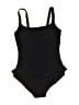 Profile by Gottex Solid Black One Piece Swimsuit Size 8 - photo 1