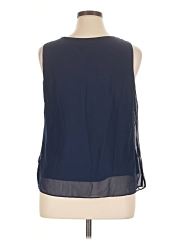 Oleg Cassini Sleeveless Blouse (view 2)