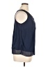 Oleg Cassini 100% Polyester Blue Sleeveless Blouse Size 16W - photo 4