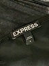 Express 100% Polyester Solid Black Romper Size 8 - photo 4