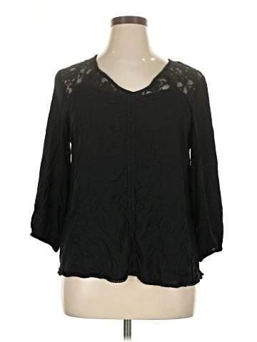 Roper 3/4 Sleeve Blouse (view 1)