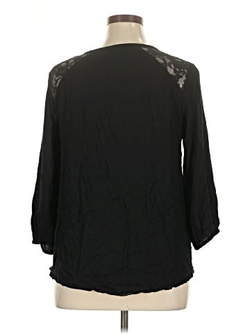 Roper 3/4 Sleeve Blouse (view 2)