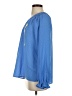 Jessica Simpson 100% Polyester Blue Long Sleeve Blouse Size S - photo 5