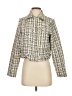 Gilli 100% Polyester Tweed Ivory Jacket Size S - photo 1