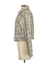 Gilli 100% Polyester Tweed Ivory Jacket Size S - photo 5