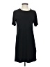 Talbots Solid Black Casual Dress Size S - photo 1