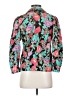Unbranded Floral Teal 3/4 Sleeve Blouse Size S (estimated) - photo 2