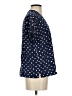 Gap 100% Rayon Stars Blue Short Sleeve Blouse Size XS - photo 4