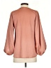 Tyche Orange 3/4 Sleeve Blouse Size S - photo 2