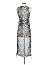 Assorted Brands Camo Silver Gray Cocktail Dress Size S - photo 2