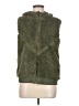 Zyia Active 100% Polyester Green Faux Fur Vest Size M - photo 1