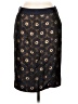 Boden 100% Polyester Paisley Black Formal Skirt Size 6 - photo 1