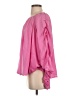 Easel 100% Polyester Pink 3/4 Sleeve Blouse Size S - photo 5