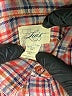 Levi's 100% Cotton Plaid Orange Long Sleeve Button-Down Shirt Size XS - photo 7
