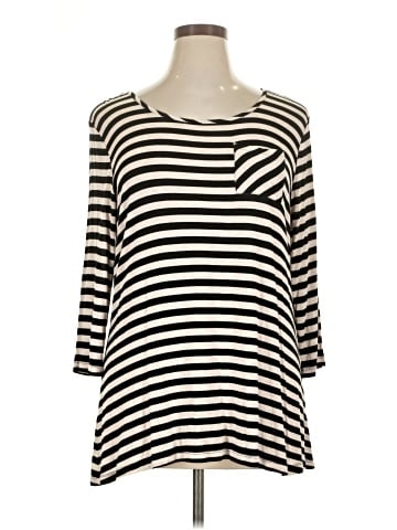Molly & Isadora 3/4 Sleeve Top (view 1)