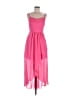 Unbranded 100% Polyester Pink Cocktail Dress Size 8 - photo 1