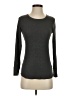 Gap Outlet Gray Long Sleeve Top Size S - photo 1