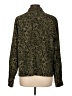 Coldwater Creek Paisley Green Long Sleeve Blouse Size L - photo 2
