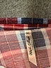 White Mark 100% Polyester Plaid Red Long Sleeve Blouse Size XL - photo 7