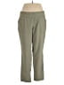 Weatherproof Solid Green Casual Pants Size XL - photo 1