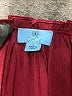 CeCe 100% Polyester Burgundy Short Sleeve Blouse Size L - photo 7