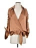 Cinq à Sept Tan 3/4 Sleeve Blouse Size S - photo 1
