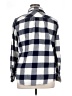 Lands' End 100% Cotton Checkered-gingham Gray Long Sleeve Button-Down Shirt Size 16 - photo 2