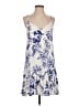 Lulus 100% Rayon Print Ivory Casual Dress Size S - photo 1