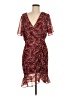 BCBGeneration 100% Polyester Burgundy Cocktail Dress Size 8 - photo 1