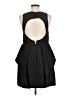 Tibi Solid Black Cocktail Dress Size 8 - photo 2