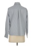 Sioni 100% Polyester Chevron-herringbone Gray Long Sleeve Blouse Size S - photo 2