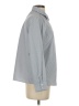 Sioni 100% Polyester Chevron-herringbone Gray Long Sleeve Blouse Size S - photo 4