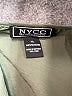 NYCC 100% Polyester Green 3/4 Sleeve Blouse Size XL - photo 7