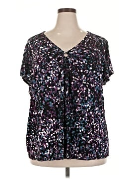 Lane Bryant Short Sleeve Blouse
