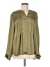DKNY 100% Polyester Green Long Sleeve Blouse Size L - photo 1