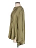 DKNY 100% Polyester Green Long Sleeve Blouse Size L - photo 5