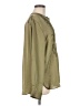 DKNY 100% Polyester Green Long Sleeve Blouse Size L - photo 4