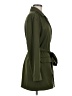 Shein 100% Polyester Green Trenchcoat Size M - photo 4