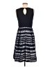 Karin Stevens 100% Polyester Graphic Blue Cocktail Dress Size 6 - photo 2
