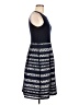 Karin Stevens 100% Polyester Graphic Blue Cocktail Dress Size 6 - photo 4