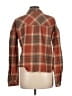Hem & Thread Plaid Brown Long Sleeve Button-Down Shirt Size L - photo 2